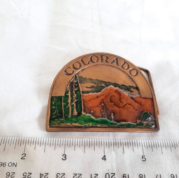 1976 Colorado belt buckle - Picture 2 of 3